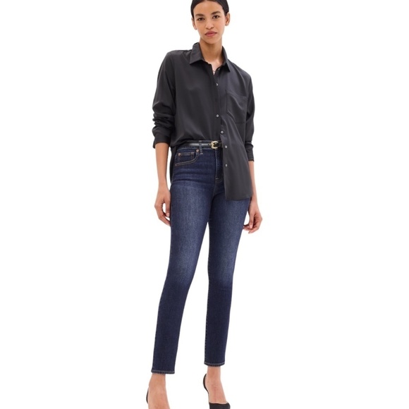 GAP Denim - GAP True Skinny High Rise Jeans Size 27R Dark Wash NWOT